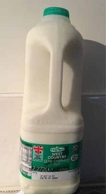 West Country Semi Skimmed Milk