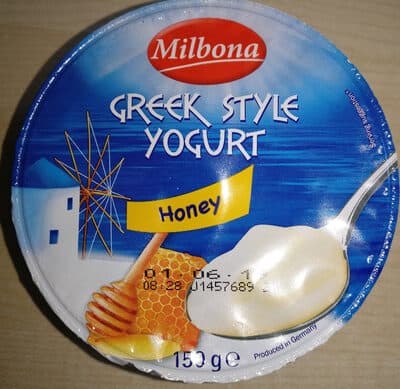 Yogur griego con miel
