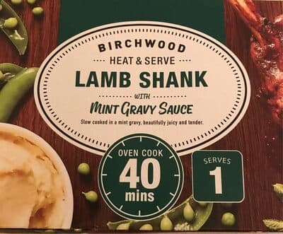 Heat & Serve Lamb Shank