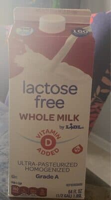 Lactose Free Whole Milk