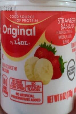 Strawberry Banana Yogurt