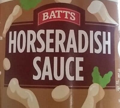 Lidl Batts Horseradish Sauce