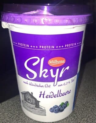 Skyr Heidelbeere
