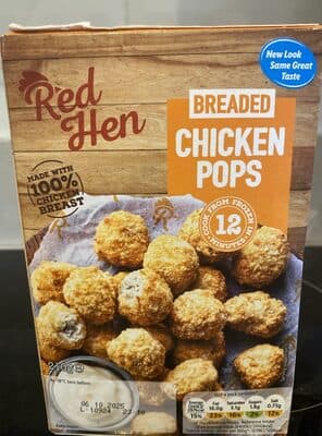 Breaded Chicken Pops