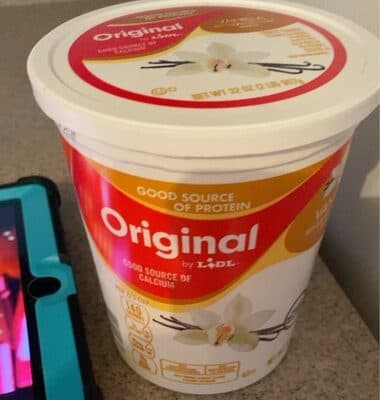 Vanilla Yogurt