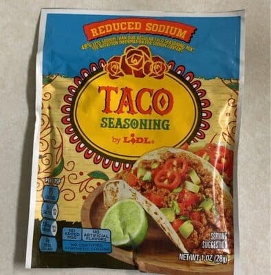 Reduced Sodium Taco Seasoning