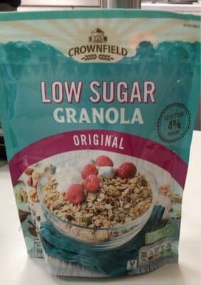 Low sugar granola