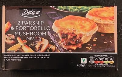Parsnip and Mushroom Pie