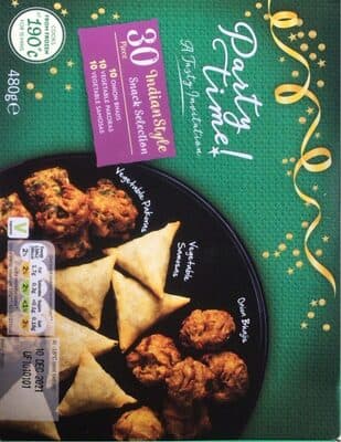 Indian Style Snack Selection