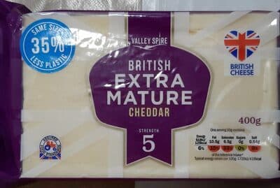 British extra mature cheddar