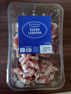 Unsmoked Bacon Lardons