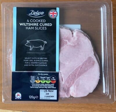 Cooked Wiltshire Ham Slices