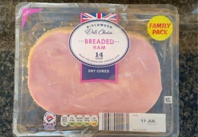 Breaded Ham