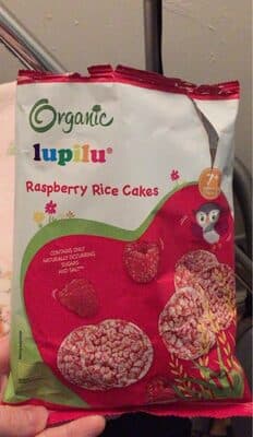 Raspberry Rice Cakes