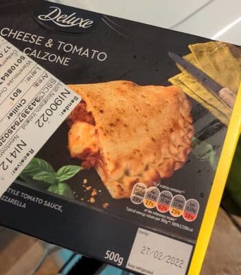 Cheese and Tomato Calzone