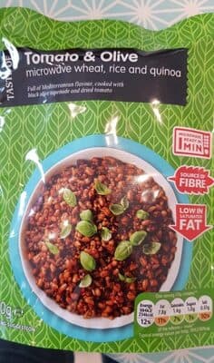 Quinoa Tomate-Oliven