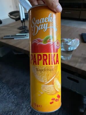 Snack Day Paprika Stapelchips