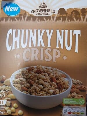 Chunky nut crisp