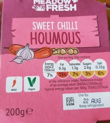 Sweet Chilli Houmous