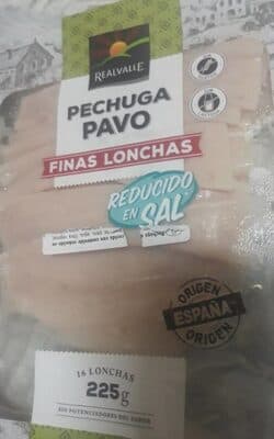 Pechuga de pavo finalmente lonchas