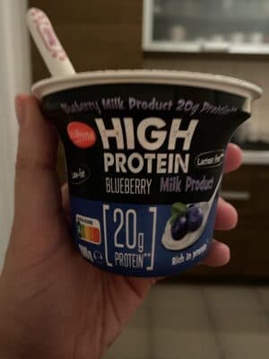 High Protein Heidelbeere Joghurterzeugnis