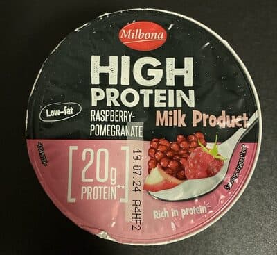 High Protein Joghurterzeugnis Himbeere-Granatapfel