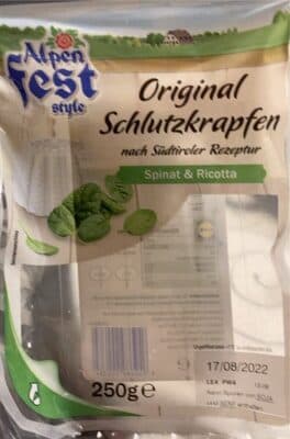 Original Schlutzkrapfen
