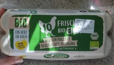 Frische Bio Eier