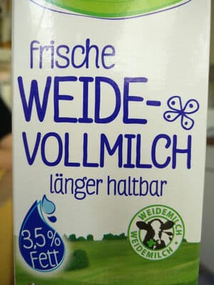 Weidevollmilch