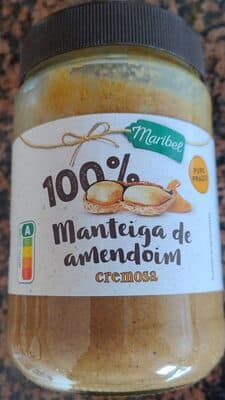 Manteiga de amendoim cremosa