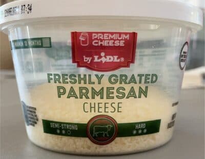Feshly Grated Parmesan Cheese