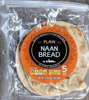 Plain Naan Bread