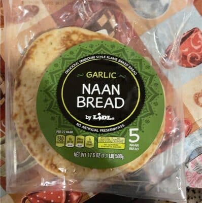 Garlic Naan Bread