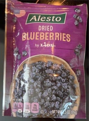 Dried Blueberries