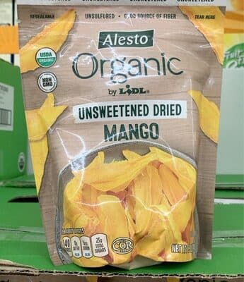 Unsweetened Dried Mango