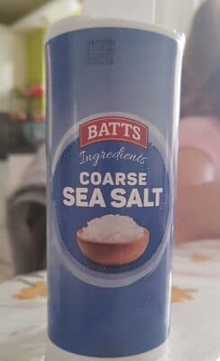 Coarse sea salt