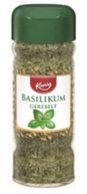 Basilikum Gerebelt