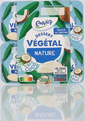 Dessert vgtal nature au lait de coco