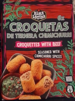 chimichurri beef croquettes