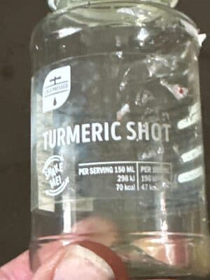 Shot curcuma