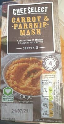 Carrot and Parsnip Mash