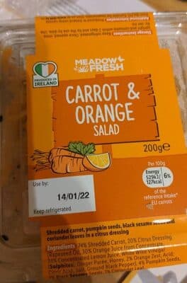 Carrot and Orange Salad