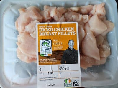 Diced Chicken Breasts