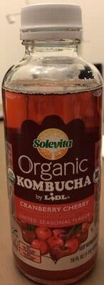 Cranberry Cherry Kombucha