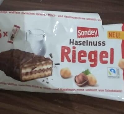 Haselnuss Riegel