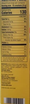 Thin Wheat Crackers