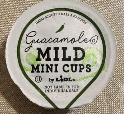 Guacamole Mild Mini Cups