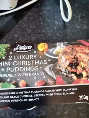 Deluxe Luxury Mini Christmas Puddings
