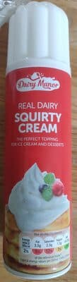 Real dairy squir cream