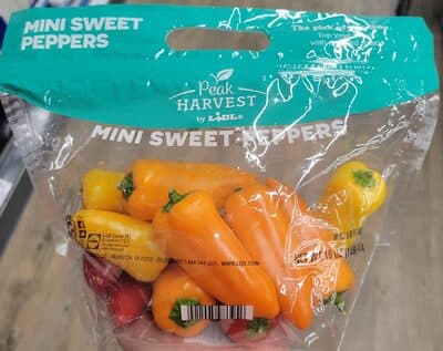 Mini Sweet Peppers